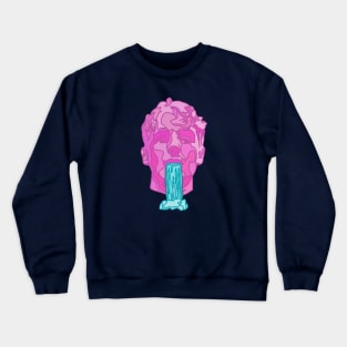 Glass Animals Soda Waterfalls (Head Only) Crewneck Sweatshirt